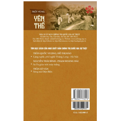 Một vùng Yên Thế (bản in 2024)