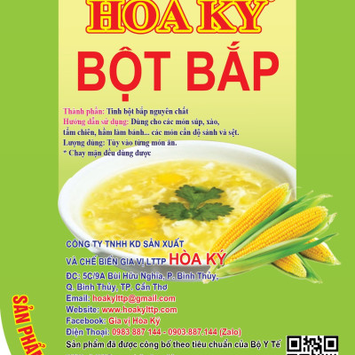 BỘT BẮP Hoà Ký 500gr