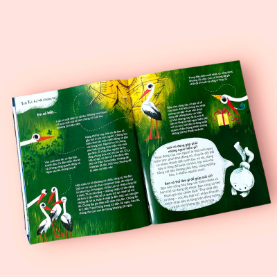 Sách cho bé - Tuli Tuli Kể Chuyện Nhà Ai Ở Đâu - Nhà Chim Trên Đồng Cỏ - Sách tranh cho bé