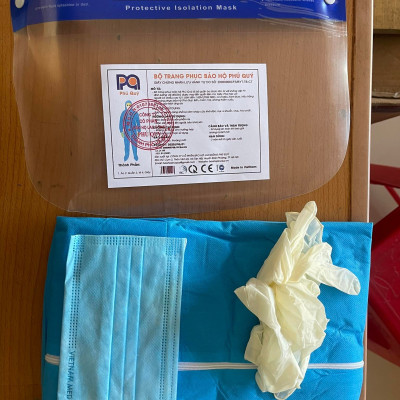 Bộ Quần Áo Bảo Hộ Y Tế Phòng Dịch Phú Quý (7 món)