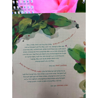 Sách - Điều Bí Mật Trong Vườn - NXB Phụ Nữ