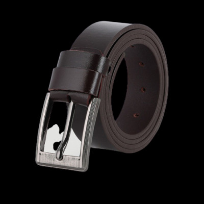 HJ4146-47-48 - Dây nịt nam Huy Hoàng 3,5P bát gài màu da, đen, nâu