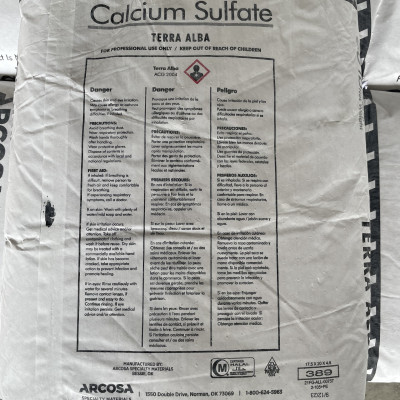 Calcium sulfate Mỹ 23kg thạch cao tinh khiết 99% dùng trong thực phẩm