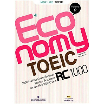 Sách - Economy TOEIC RC1000 Volume 2 - Nhân Trí Việt