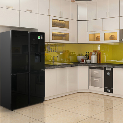 Tủ Lạnh AQUA Inverter 456 Lít AQR-IGW525EM GB - HÀNG CHÍNH HÃNG