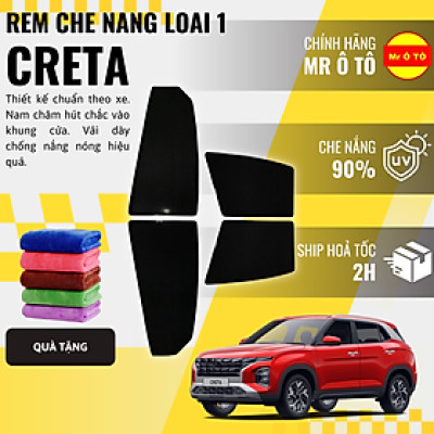 Rèm Che Nắng Xe Hyundai Creta Loại 1 Mr Ô TÔ Bảo Hành 24 tháng Cam Kết Chuẩn Khít Theo Xe