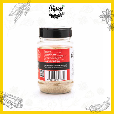 Tiêu Sọ Xay Tự Nhiên Vipep Hũ Nhựa 100g