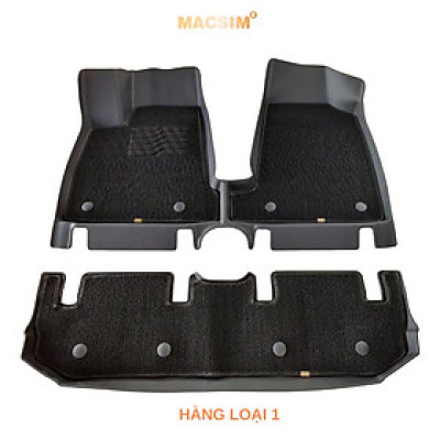 Thảm lót sàn ô tô 2 lớp cao cấp xe Vinfast VF3 (sd3) nhãn hiệu Macsim