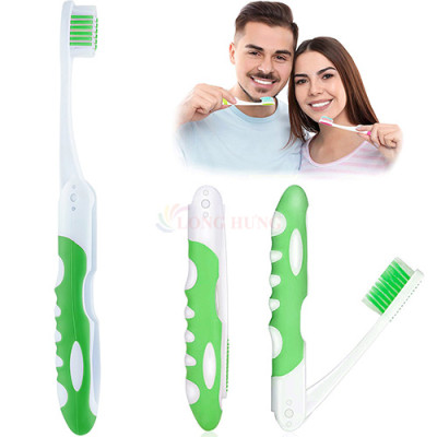 Set kem đánh răng Marvis Strong Mint 10ml + 1 Bàn chải gập Marvis - Hàng chính hãng