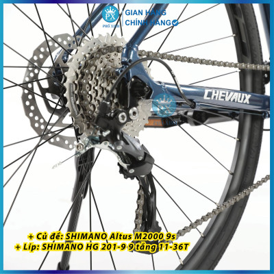 XE ĐẠP TOURING CHEVAUX VK PRO