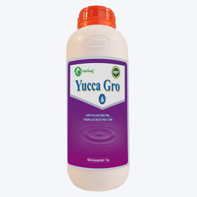 Hấp thụ khí độc ao tôm YUCCA GRO