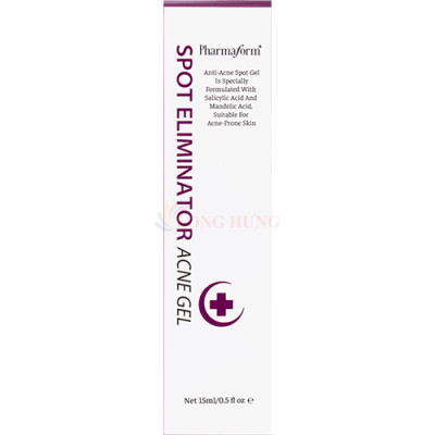 Gel chấm mụn Pharmaform Spot Eliminator Acne (15ml) - Hàng chính hãng