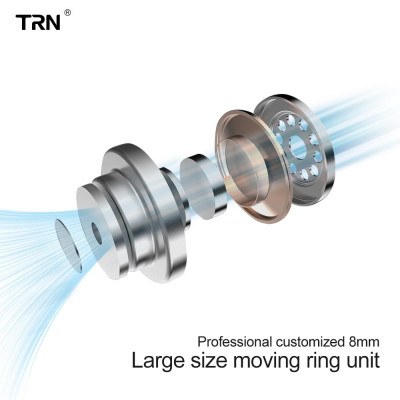 Tai nghe TRN IM1 0.75mm có dây 3.5mm Jack  cho điện thoại thông minh MP3