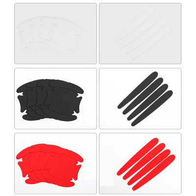 Bộ 08 Miếng Dán Chống Xước Cao Cấp Bảo Vệ Tay Nắm Và Hõm Cửa Xe Ô Tô 