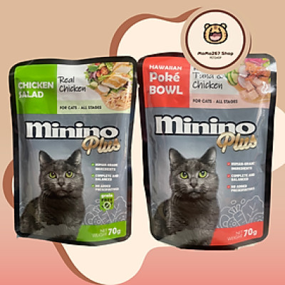 Pate cho mèo MININO 70g