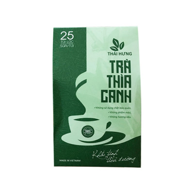 Trà Thìa canh Thái Hưng 25 túi lọc x 5g Khắc tinh của bệnh tiểu đường