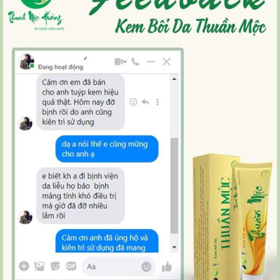 Kem bôi da thuần mộc kem bôi nấm ngứa Thanh Mộc Hương 16gr