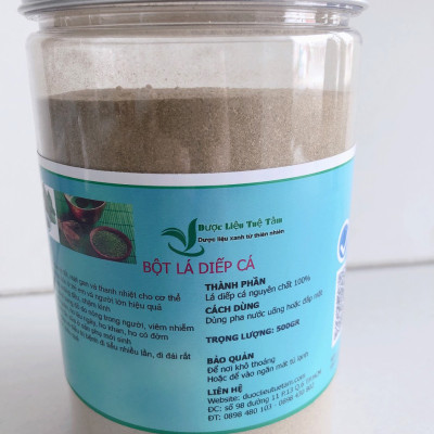 Bột diếp cá - Hủ 500gr