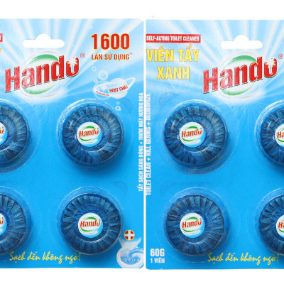 Vỉ 2 viên tẩy và làm thơm toilet Hando Hương Lavender