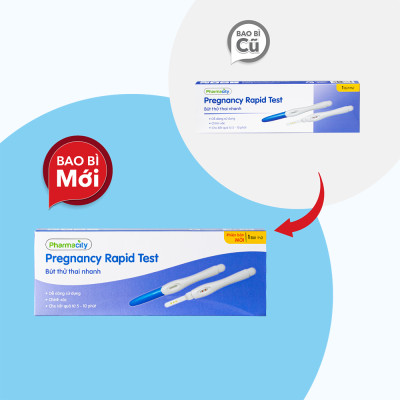 Bút thử thai nhanh Pharmacity (Hộp 1 cái) - New