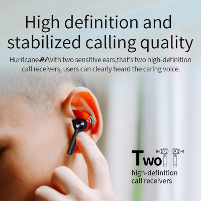 Tai nghe Bluedio Hi True Wireless Bluetooth 5.0 T âm thanh nổi,có MIC