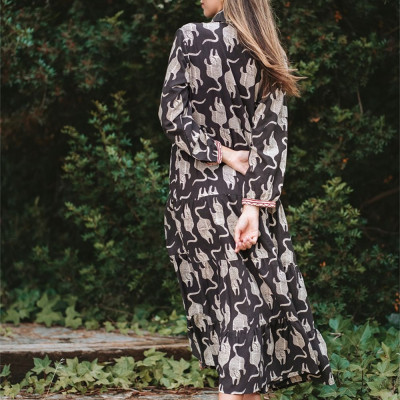 Maxi Sơ Mi Cotton Isla Bonita