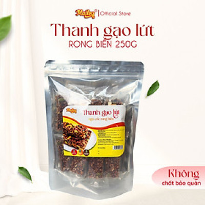 [COMBO 2 TÚI 500G] Thanh gạo lứt chà bông/rong biển mix hạt Mailey Túi 250g - Bánh gạo lứt ăn kiêng hỗ trợ giảm cân