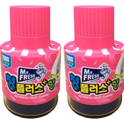 Combo 5 chai tẩy diệt khuẩn bồn cầu, toilet hương hoa ly Mr.Fresh Korea 180g