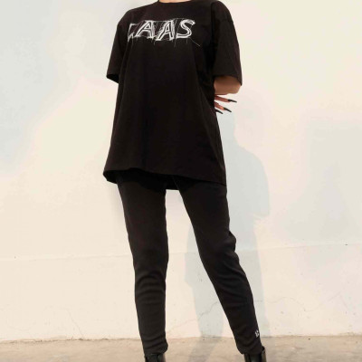 Quần dài thun đen