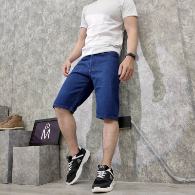 Quần short jean nam MĐ Q391 xanh nhạt