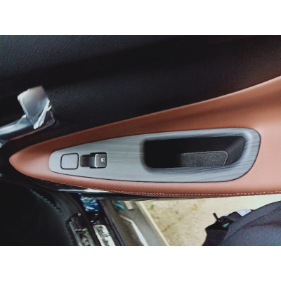 Ốp nội thất xe Hyundai Santafe 2021 - 2022 nhựa vân đá cao cấp