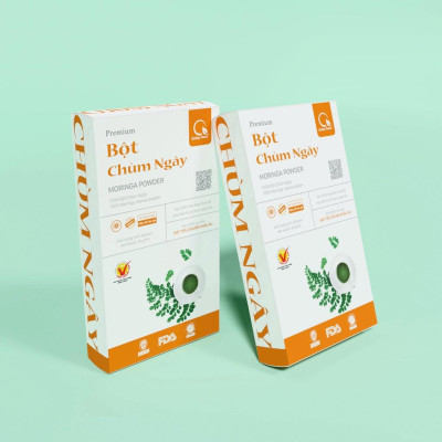 Bột Chùm Ngây Sấy Lạnh Nguyên Chất Hộp 30g  - Bột dinh dưỡng ăn dặm cho bé, tăng cường sức khỏe