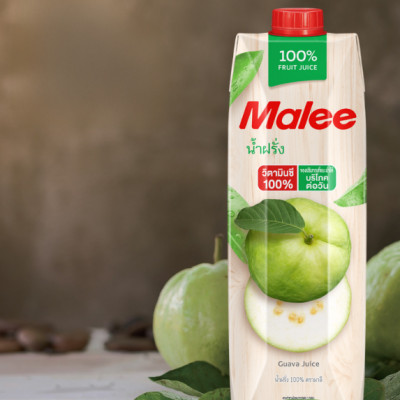 Nước Ép Ổi Malee 1 L - Nhập Khẩu Thái Lan | Malee 100% Guava Juice 1L