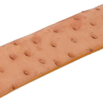 Thắt Lưng Nam Da Đà Điểu Bản Lớn Da Hột Huy Hoàng HT4435 - Vàng Bò