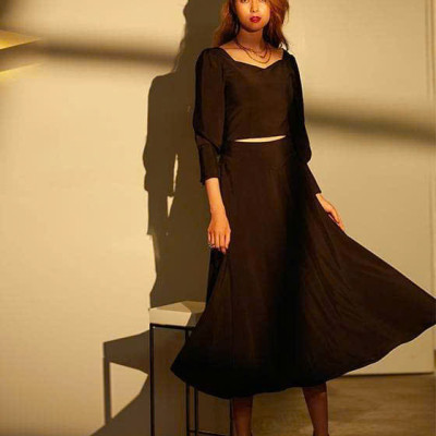 Áo Croptop Ôm Aria TOP179 thời trang thiết kế Hity