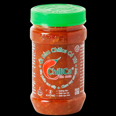 Ớt Bằm Chilica Có Tỏi 212g