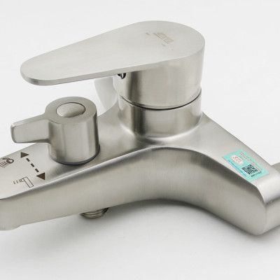 Bộ vòi sen nóng lạnh Inox SUS 304 Eurolife EL-LAVEN 01 (Trắng vàng)