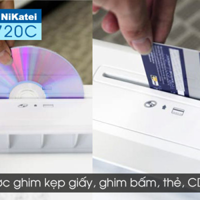 Máy Hủy Tài Liệu Nikatei PS-720C