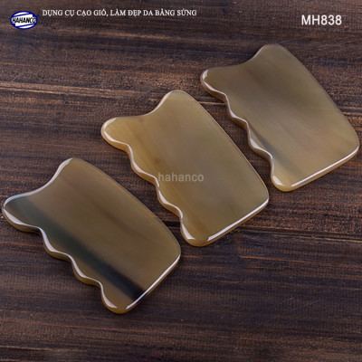 Dụng cụ cạo gió bằng sừng (MH838) Massage toàn thân - làm đẹp da - Chăm sóc sức khỏe