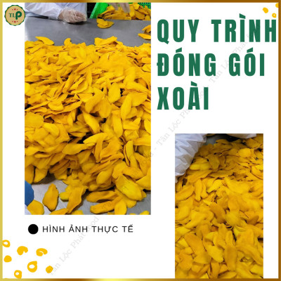 Xoài Sấy Dẻo Tân Lộc Phát Túi 50g Trái Cây Sấy Ăn Vặt Yêu Thích