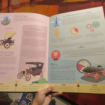 Sách - Build an Automobile by Valentina Manuzzato - Book and 3D Model in English - Lắp ghép mô hình Ô tô tiếng Anh