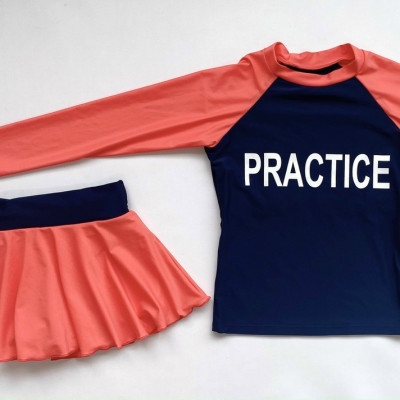 Set Vay Bơi Nữ Dài Tay Size Từ 45 đến 72 KG