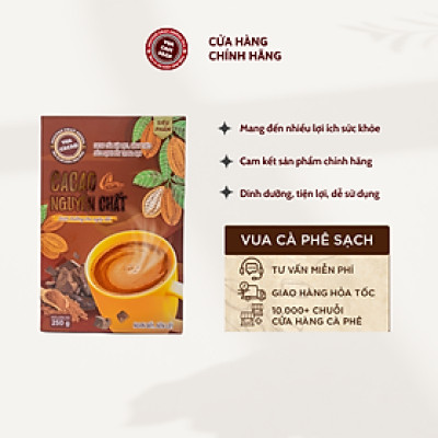 CACAO NGUYÊN CHẤT (1 gói/ hộp)