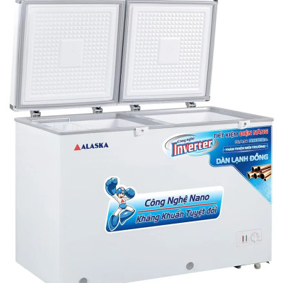 TỦ ĐÔNG MÁT INVERTER ALASKA 500 LÍT BCD-5068CI - hàng chính hãng