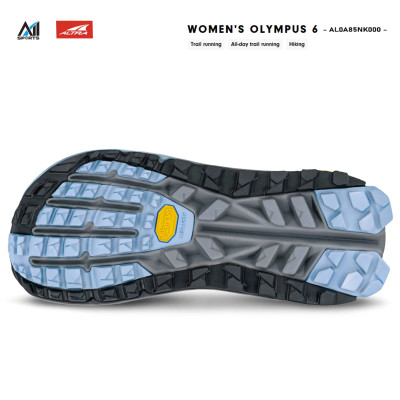 GIÀY CHẠY VÀ ĐI BỘ ĐỊA HÌNH  ALTRA OLYMPUS6 W BLACK - AL0A85NK000